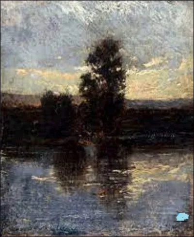 Huile sur papier marouflé sur toile, ''La Seine'' est un tableau réalisé par un orientaliste entre 1850 et 1860. Qui en est l'auteur ?
