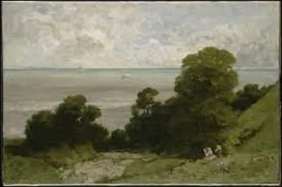 Conservée au palais des beaux-arts de Lille, ''L'Embouchure de la Seine ou Vue d'Honfleur'' est une toile d'un réaliste peinte en 1841. De quel artiste est ce tableau ?