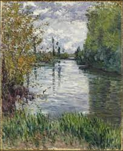 On commence ce quiz en cherchant un impressionniste. De ces trois peintres, lequel a exécuté, vers 1887, ce tableau intitulé ''Le Petit bras de la Seine en automne'' ?