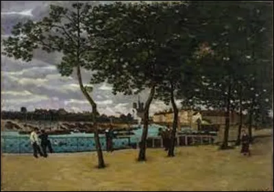 En 1871, quel impressionniste a immortalisé cette scène intitulée ''Vue de la Seine'' ?