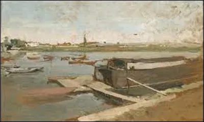 ''Bords de la Seine à Poissy'' est une toile réalisée en 1889 par un académiste. De ces trois peintres du mouvement, lequel a exécuté ce tableau ?