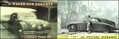 Étant juif, Jaray trouve refuge en ..., chez la marque ... (Complétez les pointillés !)