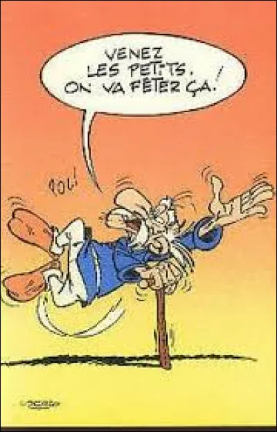 Le doyen du village est toujours en forme malgré son âge ! Quel est son nom ?