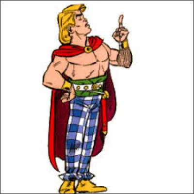 Malheureusement pour Obélix, elle est déjà fiancée à un autre homme ! Quel est son nom ?