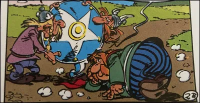 Le chef de ce village est toujours sur son bouclier ou presque ! Mais quel son nom ?