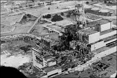 En quelle année la catastrophe nucléaire de Tchernobyl a-t-elle eu lieu ?