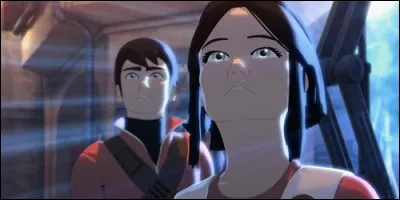 Dans "Skyland", lequel des deux héros possède le pouvoir de télékinésie et de télépathie ?