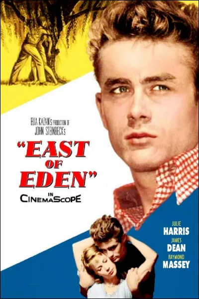 "East of Eden" est un film adapté d'un roman d'Ernest Hemingway.