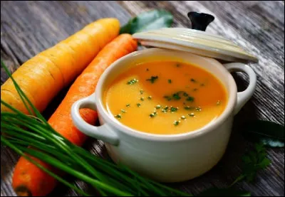 Gastronomie : Comment s'appelle cette soupe &agrave; la pur&eacute;e de carottes ?