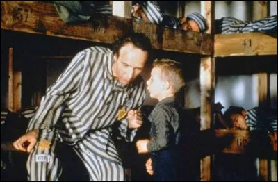 Dans le film "La Vie est belle" qui se déroule en 1940, Guido un juif et son jeune fils sont arrêtés par les Allemands. Le père va inventer un jeu pour épargner à son fils l'horreur du camp. Que vont-ils gagner s'ils se comportent bien dans ce camp allemand ?