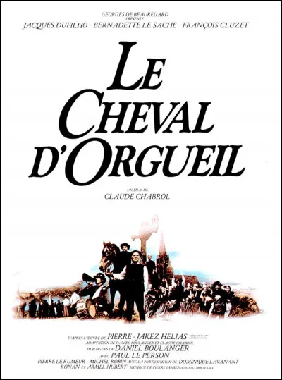 À quel auteur doit-on le livre "Le Cheval d'orgueil" ?
