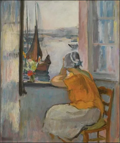 Qui a peint "Jeune femme devant la fenêtre" ?