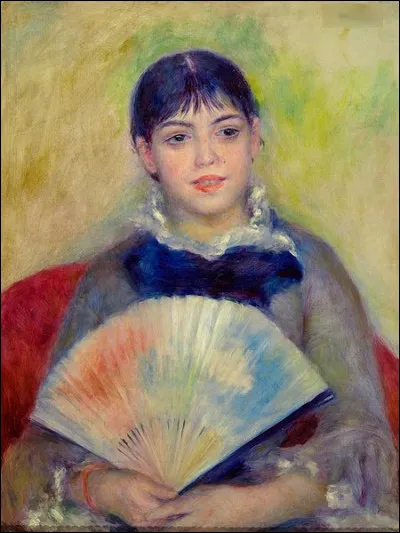 Quel peintre est l'auteur du tableau "La Femme à l'éventail" ?