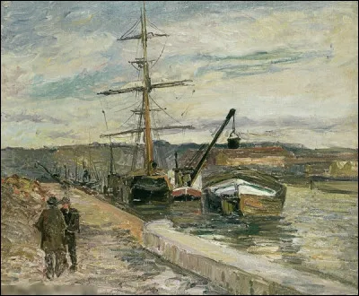 Qui a peint "Port de Rouen" ?