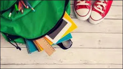 Que trouve-t-on dans ton sac d'&eacute;cole ?