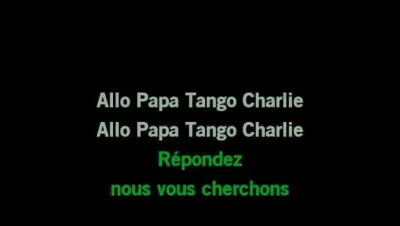 Je n'ai plus besoin de vous - Je vole par vent debout - Je vais noyer ma solitude - Dans le triangle des Bermudes !
