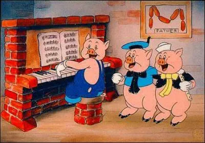 Quel est le nom des 3 petits cochons ?