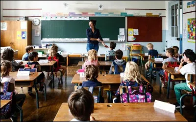 En classe, tu es...