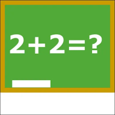 2 + 2 = ?