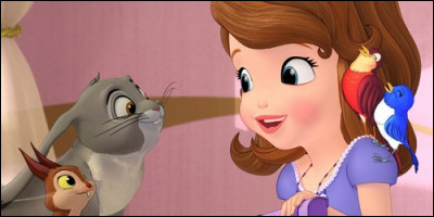 Dans "Princesse Sofia", comment l'héroïne arrive-t-elle à parler aux animaux ?