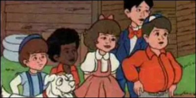 Spanky, Alfafa, Buck, Darla, Porky et leur chien Pete forment :