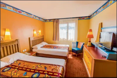 Comment s'appelle cet hôtel sur le thème du film Disney Pixar "Cars" ?