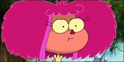 Comment se nomme la fille déjantée qui adore prendre des risques dans "Harvey Beaks" ?
