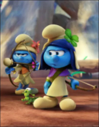 Comment s'appelle le village que les Schtroumpfs ont découvert ?