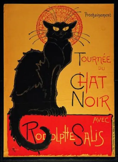 Qui est l'auteur de la nouvelle fantastique ''Le Chat noir'' ?