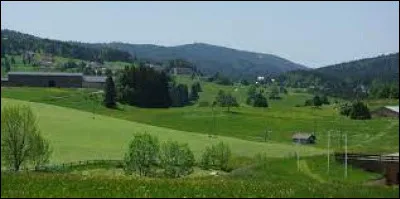 Le point culminant du département est le Crêt Pela à 1495 mètres d'altitude, au coeur de la forêt du Massacre, dans le sud-est du département, entre la vallée de la Valserine et la combe du lac de Lamoura :
