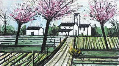 Qui a peint "Pommier en fleurs" ?