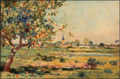 Qui a peint "Le pommier à Penerf" ?