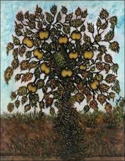 Qui a peint "Le pommier" ?