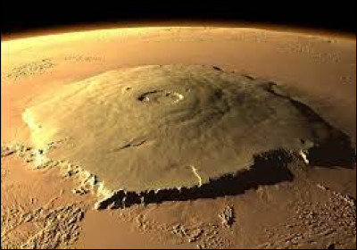 Quelle est la hauteur du mont Olympe, situé sur Mars ?