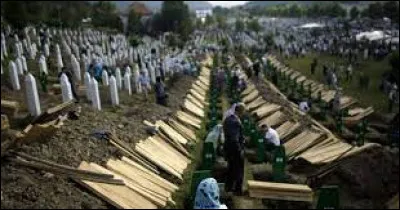 Combien de personnes sont décédées lors du massacre de Srebrenica en 1995 ?