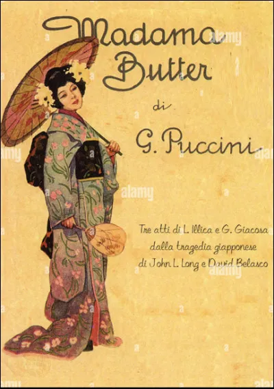Quel est cet opéra de Giacomo Puccini, oeuvre créée en 1904 ?