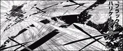 Quelle épée utilise Asta pour Black Hurricane ?