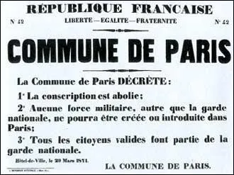 De quand date l'pisode de la Commune de Paris ?