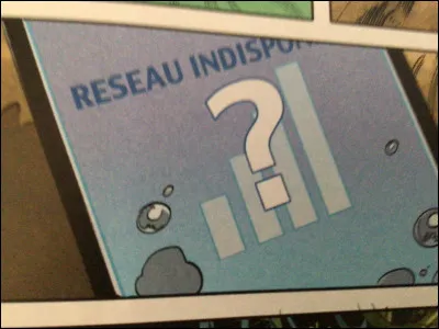 À quelle époque Franck a-t-il débarqué, sans wifi, ce quil trouve ca-ta-stro-phique ?