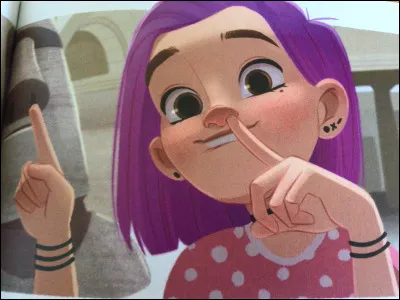 Tu es dans la rue et une vieille femme veut traverser le passage piéton, que fais-tu ? (2/2)