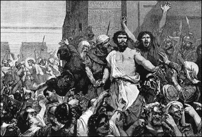 PomsPilate a fait quoi de Jésus et Barabbas ?