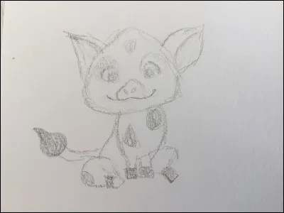 Ohhhhh ! Trop mignon ! Quel est le nom de cet adorable cochon ?