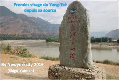 Le fleuve Jaune est le nom du Yang-Tsé plus grand fleuve de Chine avec 6 380 km.