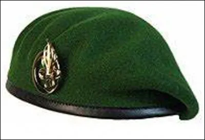 Le béret vert est la coiffe portée par les unités parachutistes de l'Armée de terre française.