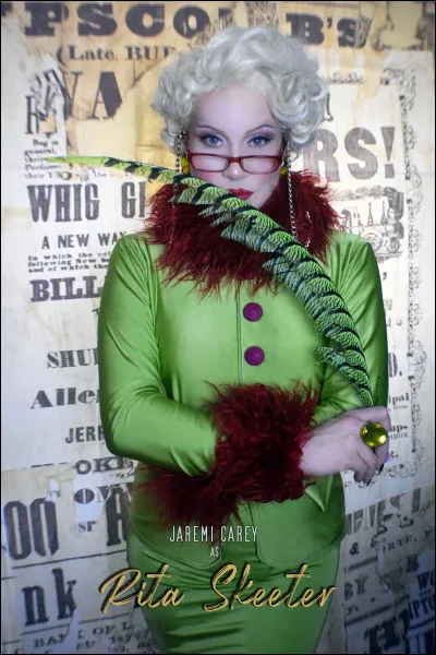 Que raconte la Plume à Papote de la journaliste Rita Skeeter ?