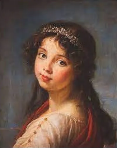 En 1789, quel(le) rococo a croqué le portrait de sa fille Julie ?