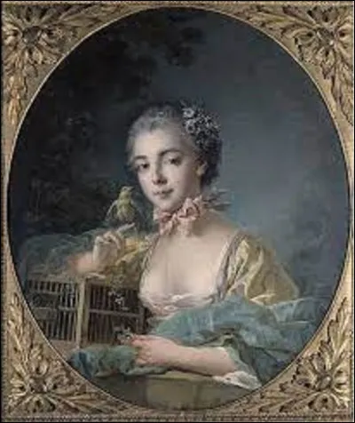 Marie-Émilie est la fille d'un rococo. Elle se maria en 1758 avec un des élèves de son père, le peintre Pierre Antoine Baudouin (1723-1769). 
Quel artiste de ce mouvement fit le portrait de sa fille entre 1755 et 1760 s'intitulant ''Portrait de Madame Baudoin'' ?
