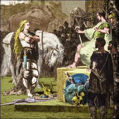 Quel plat embl&eacute;matique de la cuisine fran&ccedil;aise aurait &eacute;t&eacute; cr&eacute;&eacute; par Jules C&eacute;sar pour narguer Vercing&eacute;torix ?