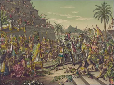 Hernán Cortés conquiert l'empire aztèque au ... siècle.