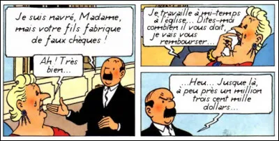 Les Dupondt, tout à fait dans leur rôle. Dans quel film ?